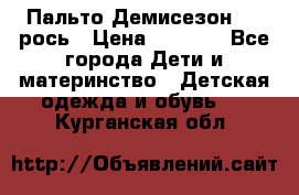 Пальто Демисезон 104 рось › Цена ­ 1 300 - Все города Дети и материнство » Детская одежда и обувь   . Курганская обл.